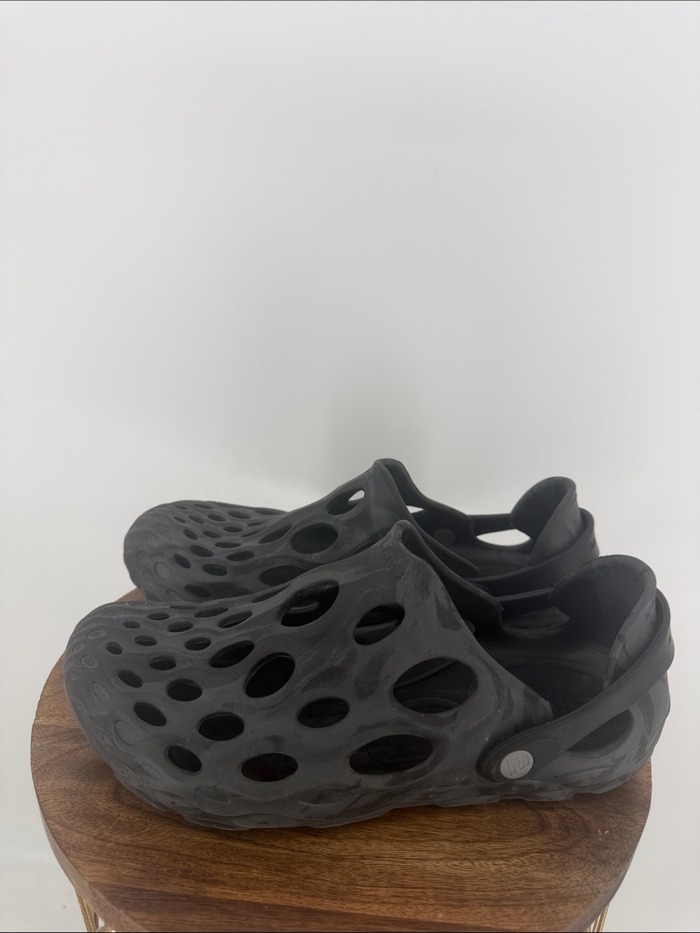 Merrell Hydro Moc Black Marbled Water Shoes Clogs Women’s Size 8
